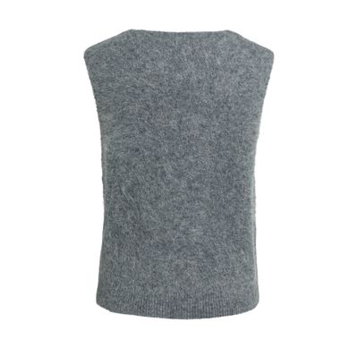 YAYA Deep V-Neck Knitted Vest 01-000635