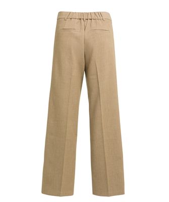 YAYA Mid-Rise Straight Leg Trousers 01-301285 Otter Brown Melange