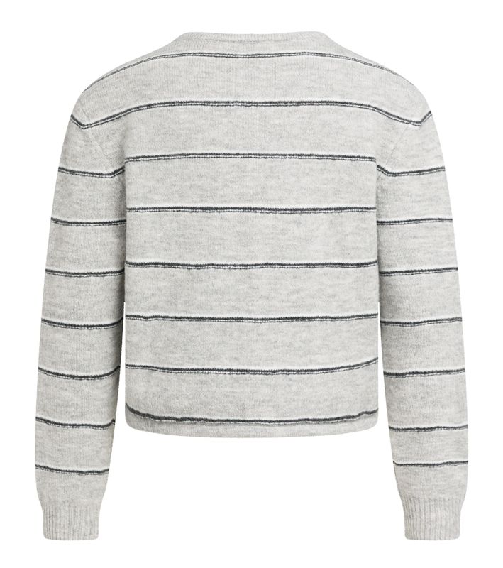 YAYA Striped Knitted Cardigan 01-010168