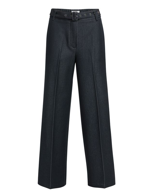 YAYA Wide Leg Trousers with Belt 01-301282