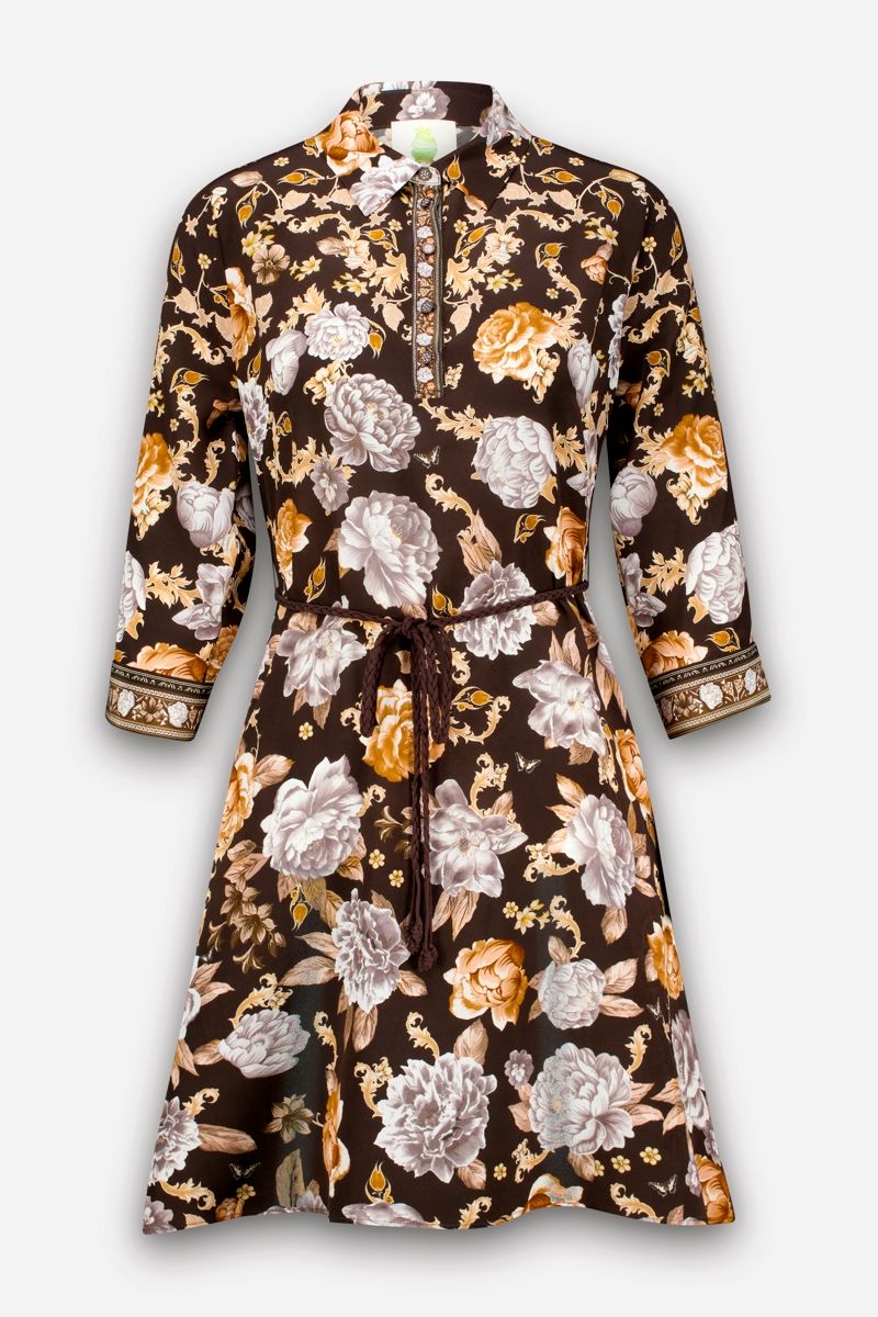 PRINCESS GOES HOLLYWOOD Oldflowers Silk Dress 261126760