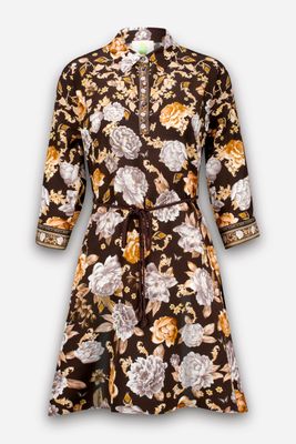 PRINCESS GOES HOLLYWOOD Oldflowers Silk Dress 261126760