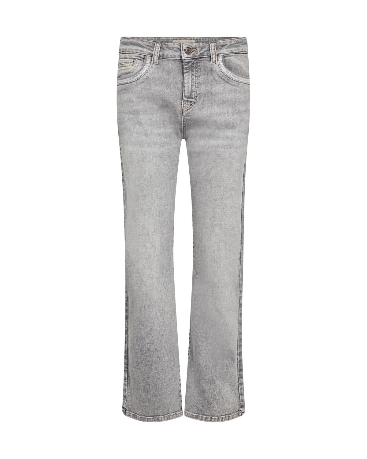 MOS MOSH MMCecilia Perla Jeans 176390, Colour: Grey, Size: 25