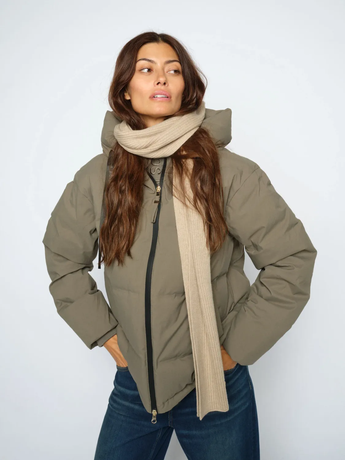 MOS MOSH MMTova Wool Rib Scarf 179150