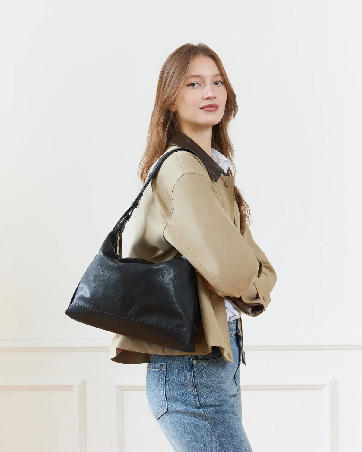 LOUENHIDE Helena Shoulder Bag Black