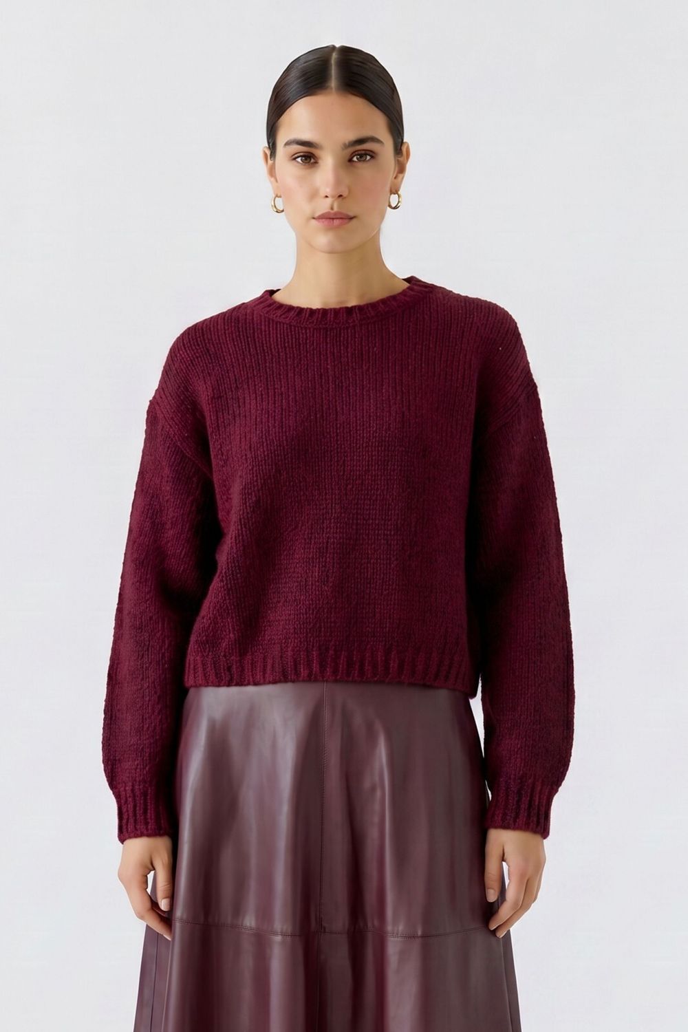 OUI Bramble Berry Knit Sweater 99832