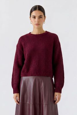 OUI Bramble Berry Knit Sweater 99832