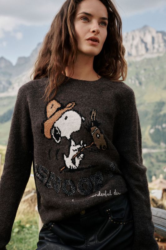 PRINCESS GOES HOLLYWOOD Western Sweater Coffee 261126953