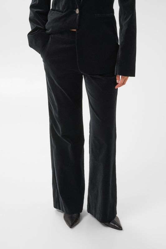 PART TWO DaimiPW Velvet Pants 30310926 Black
