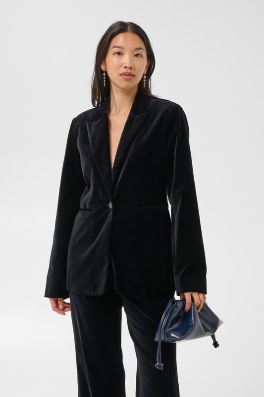PART TWO DahliaPW Velvet Blazer 30310925