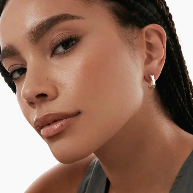 DRAE X Hoop Earrings ER-130