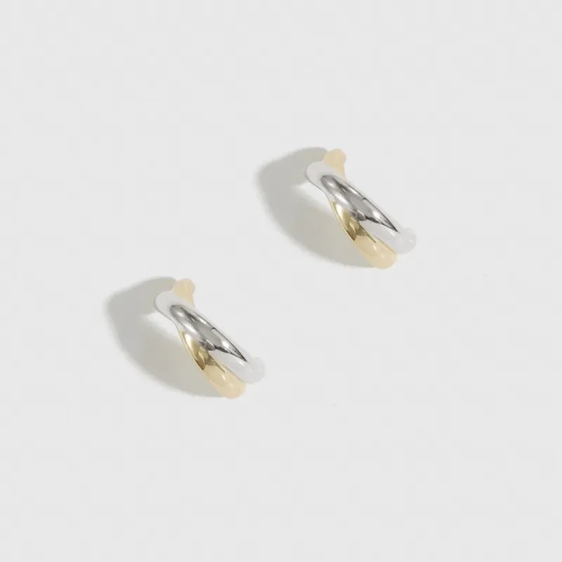 DRAE X Hoop Earrings ER-130