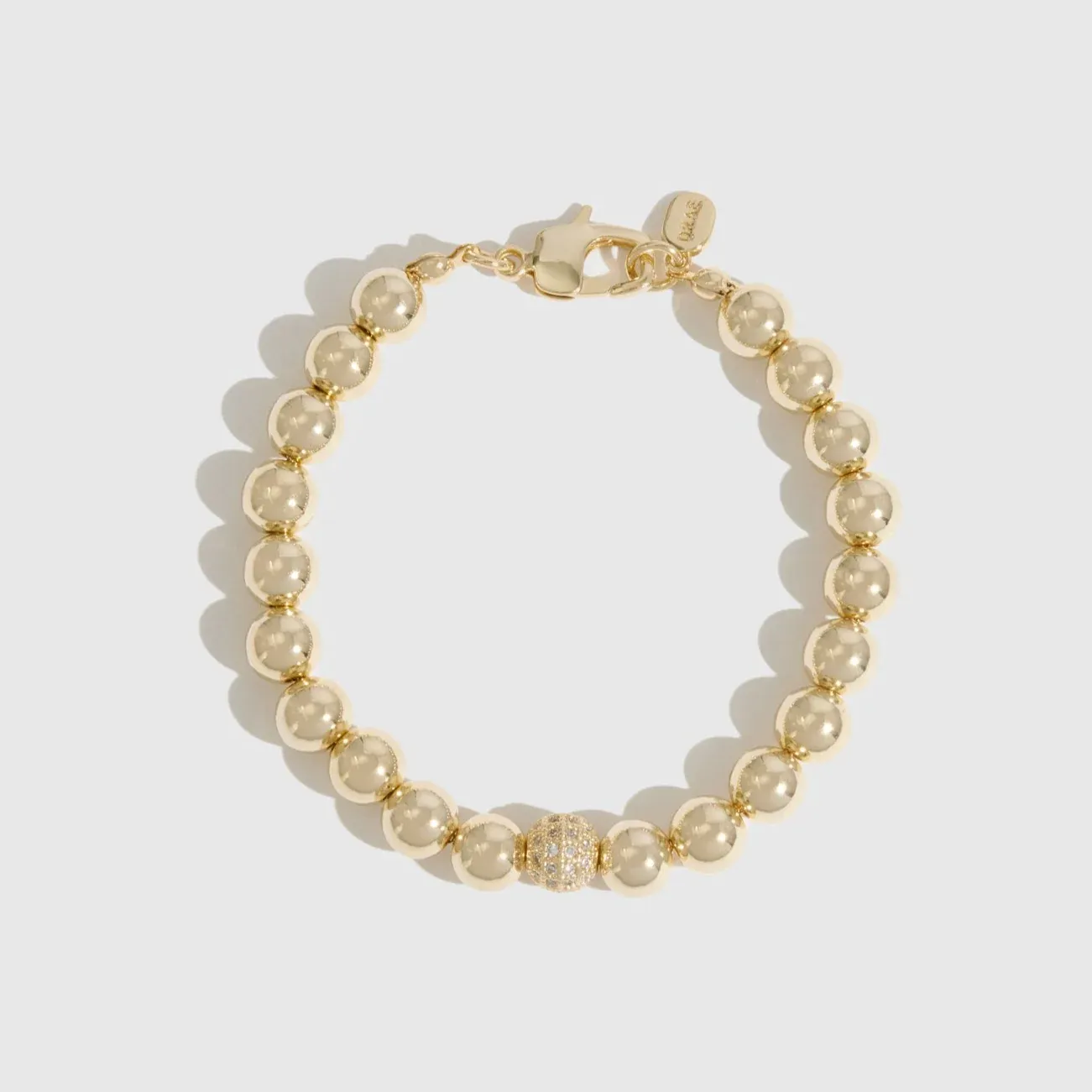DRAE Refined Bracelet BR-032, Material: Or (Gold), Size: 7''