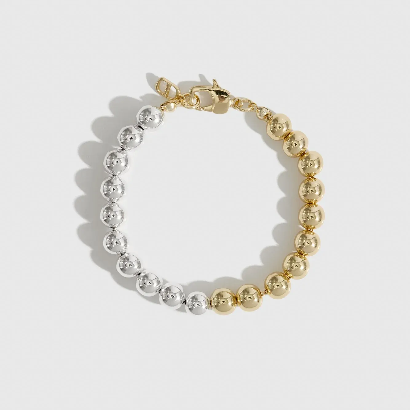 ​ DRAE Beaded Bracelet BR-063-MM – Mixed Metal, Size: 7''