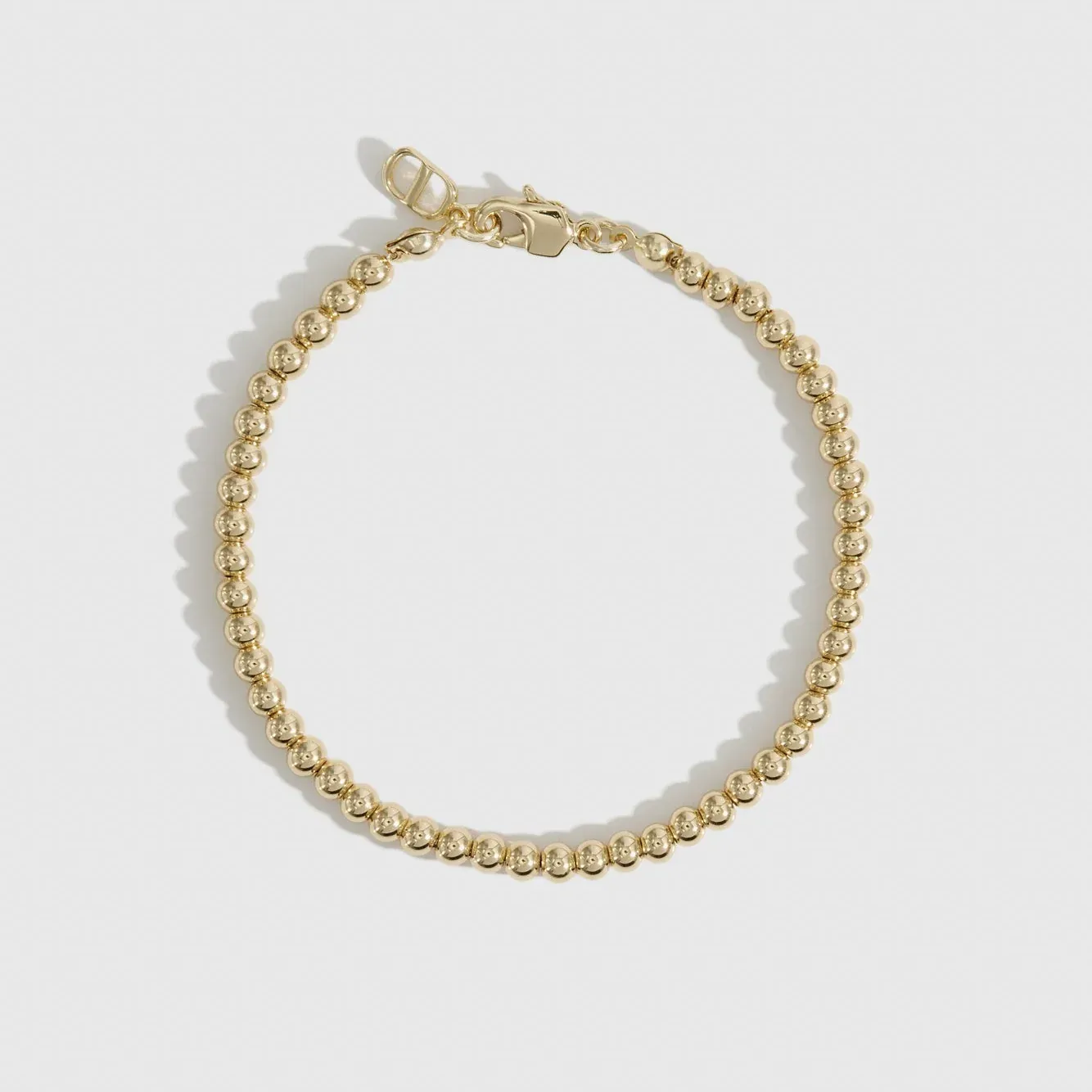 DRAE Petit bracelet perlé BR-064, Material: Or (Gold), Size: 7''