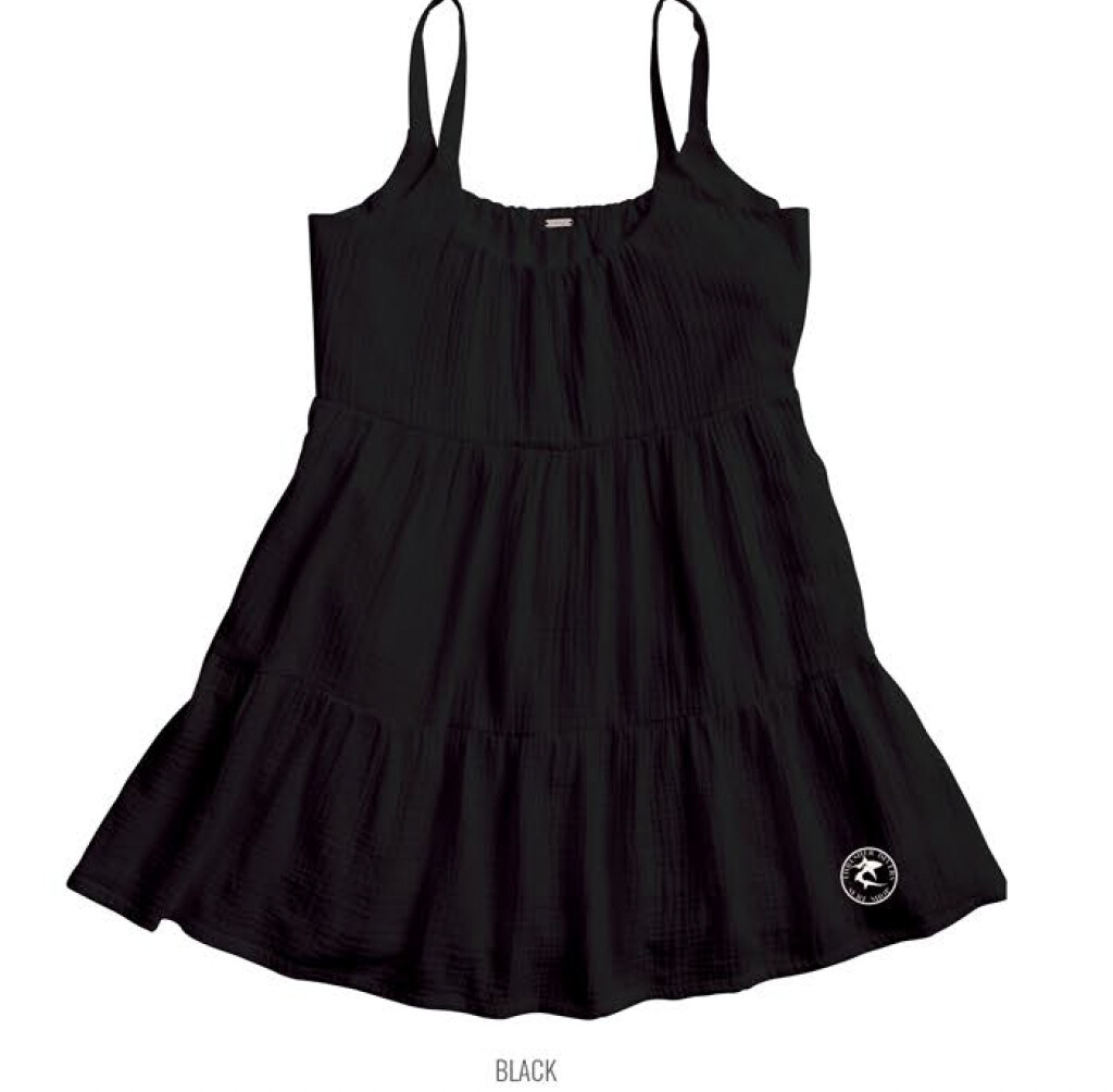 Sarah Dress - Logo, Size: SM, Colour: Black