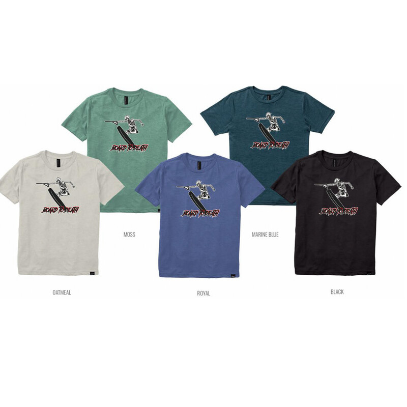 Boys Triblend Tee - Board to Death
