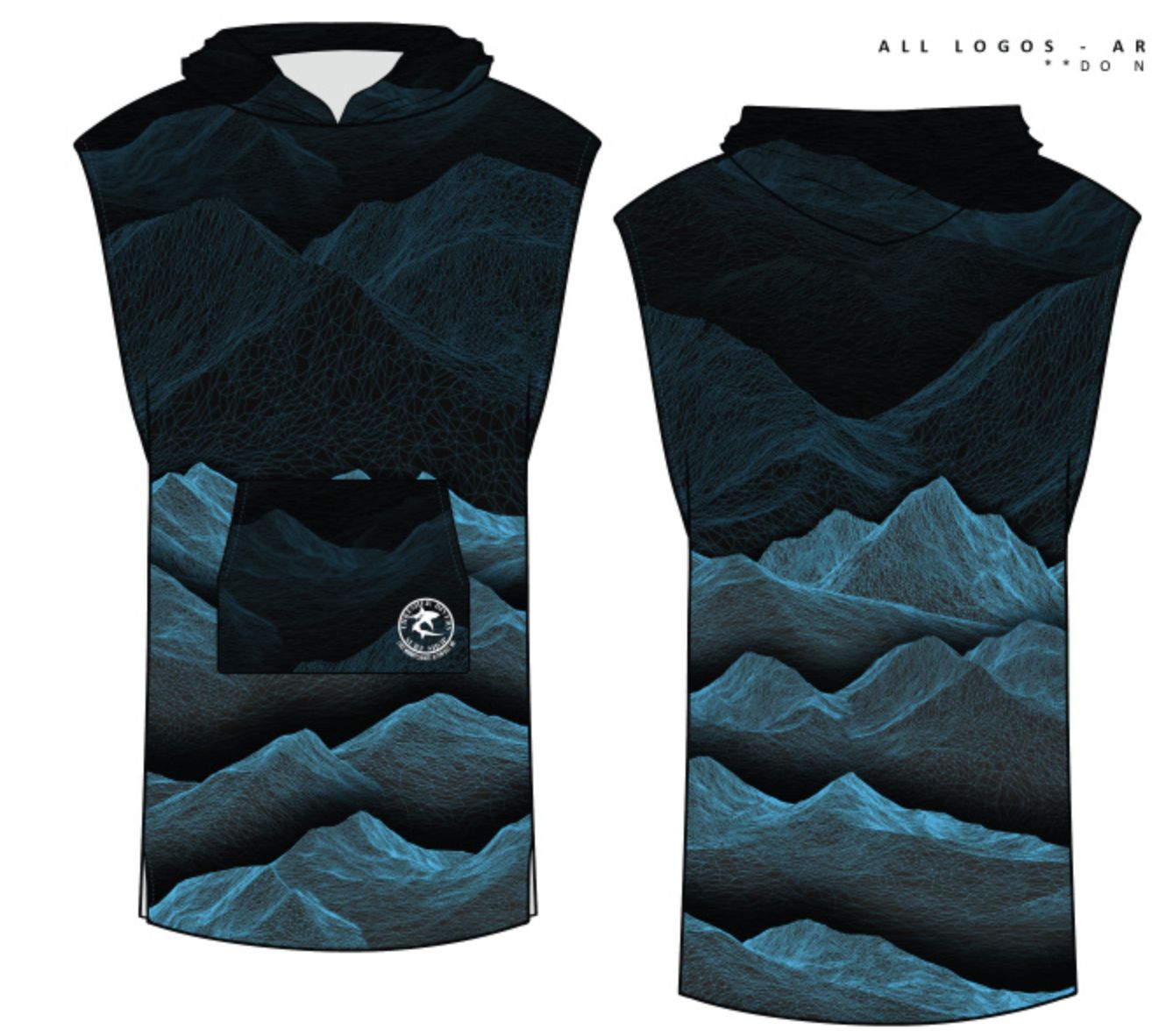 Thresher Changing Poncho, Colour: Apex, Size: S/M