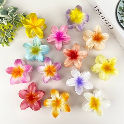 Plumeria Claw Clip