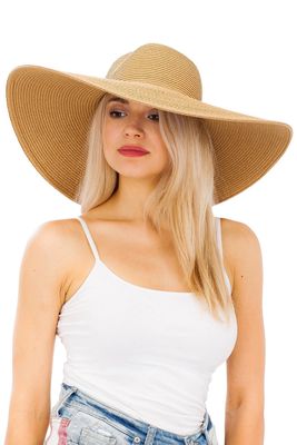 Floppy Straw Sun Hat