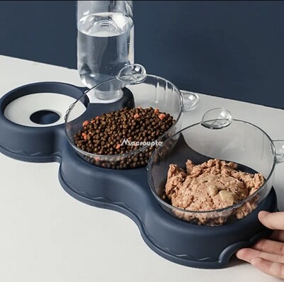Haustier Katze Schüssel automatische Zuführung