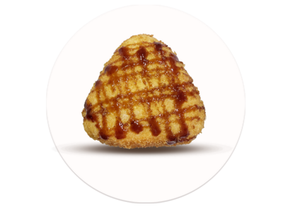 Onigiri crispy sake