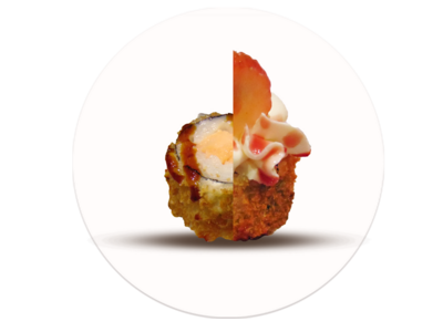 Maki fritto 4pz (2 gusti)