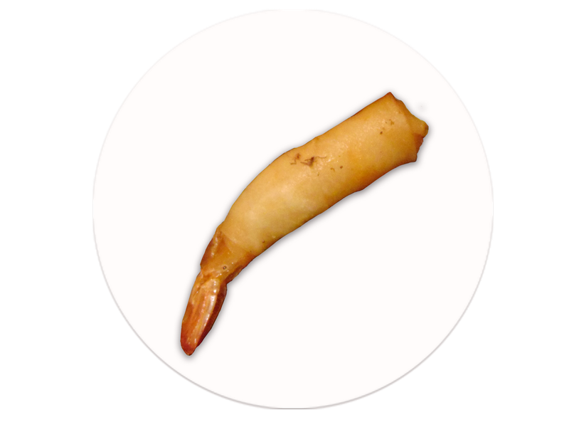 Involtini di gamberi 3pz