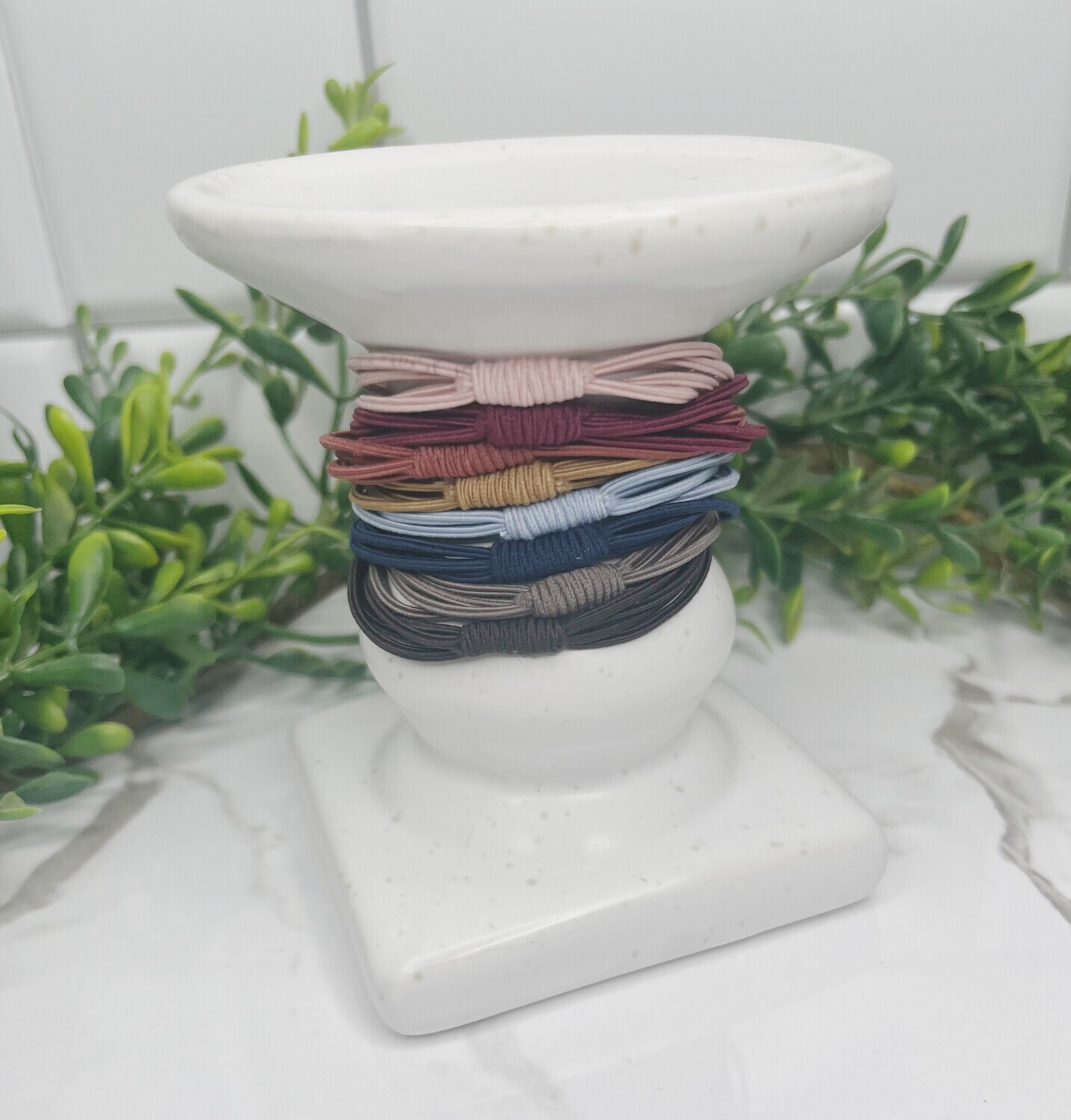 Oceanfront Bangle Hair Ties