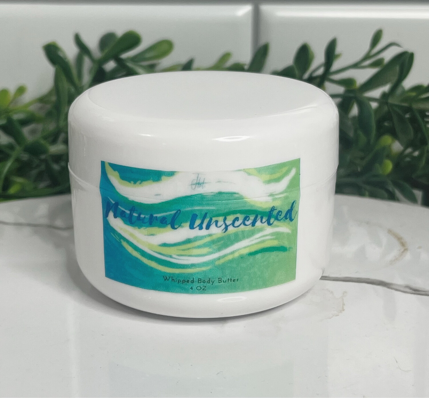 Natural Unscented Whipped Body Butter