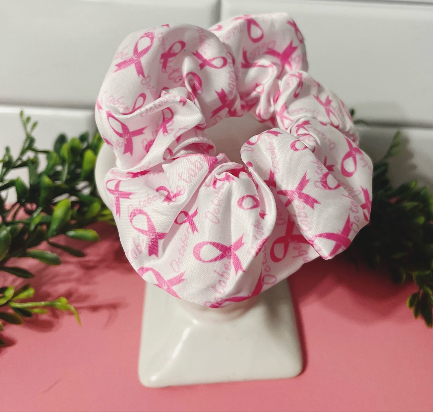 Pink Scrunchie