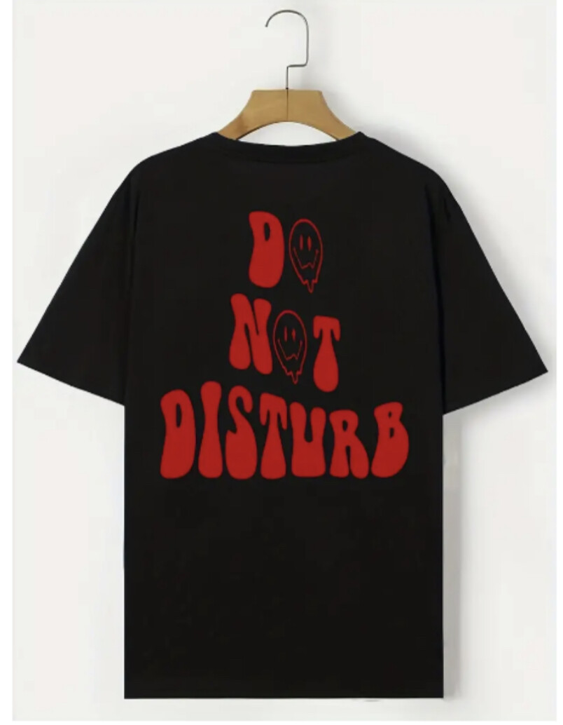 ​Letter Print Men&#39;s T-shirt