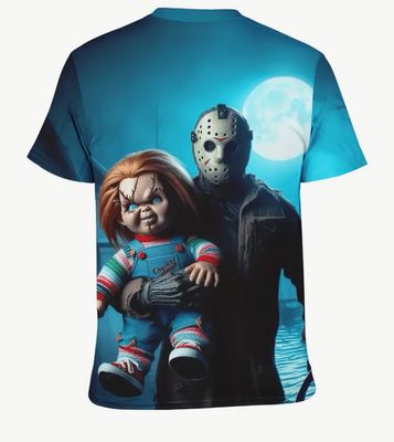 Chucky Men&#39;s Crew Sleeve T-shirt