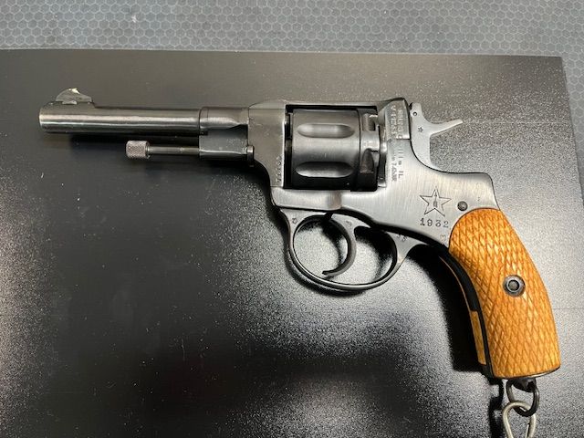 1932  Nagant M1895 Revolver and Ammo, C&amp;R Okay