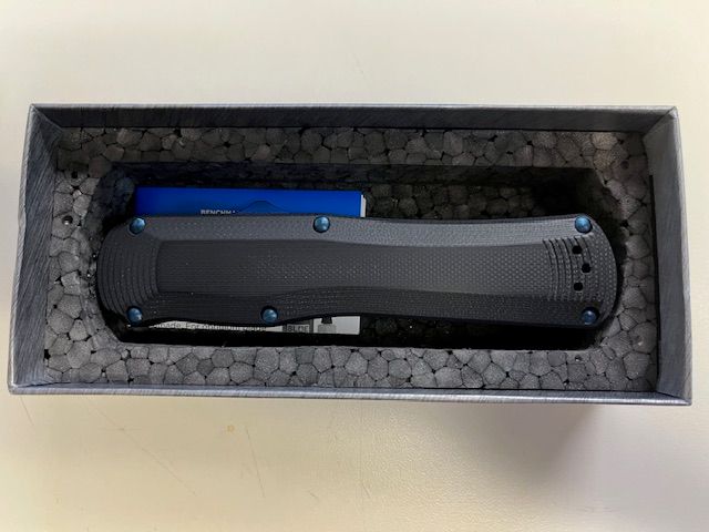 Benchmade Autocrat Automatic Knife 3400BK - Like New