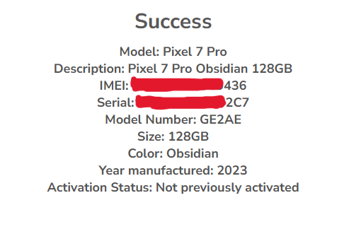 Google Pixel 7 Pro, 128GB, Obsidian UNLOCKED