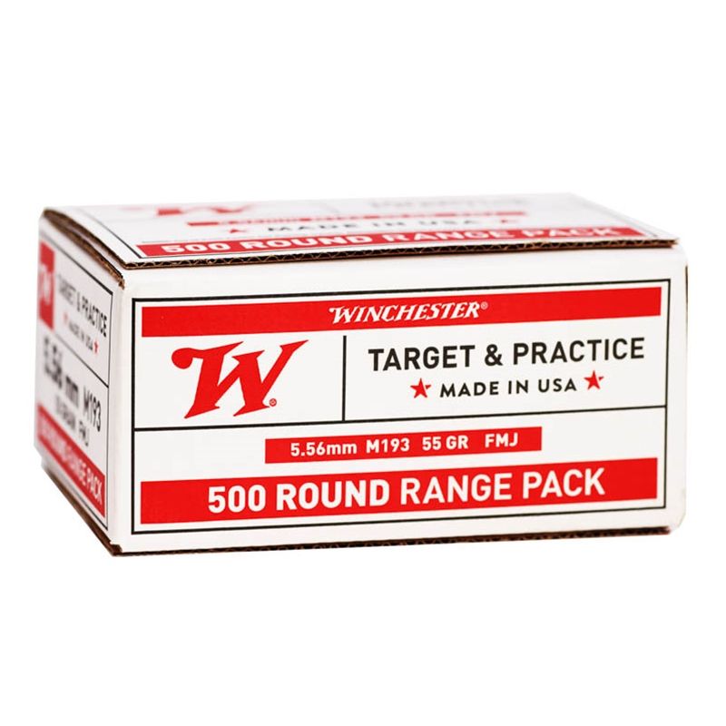 Winchester usa 5 56 55gr fmj 500 rounds