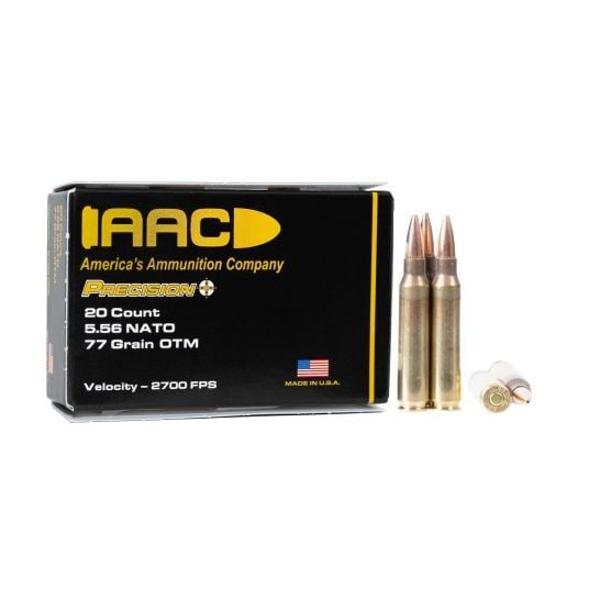 AAC 77gr 5.56 FMJ OTM , 20 Rounds