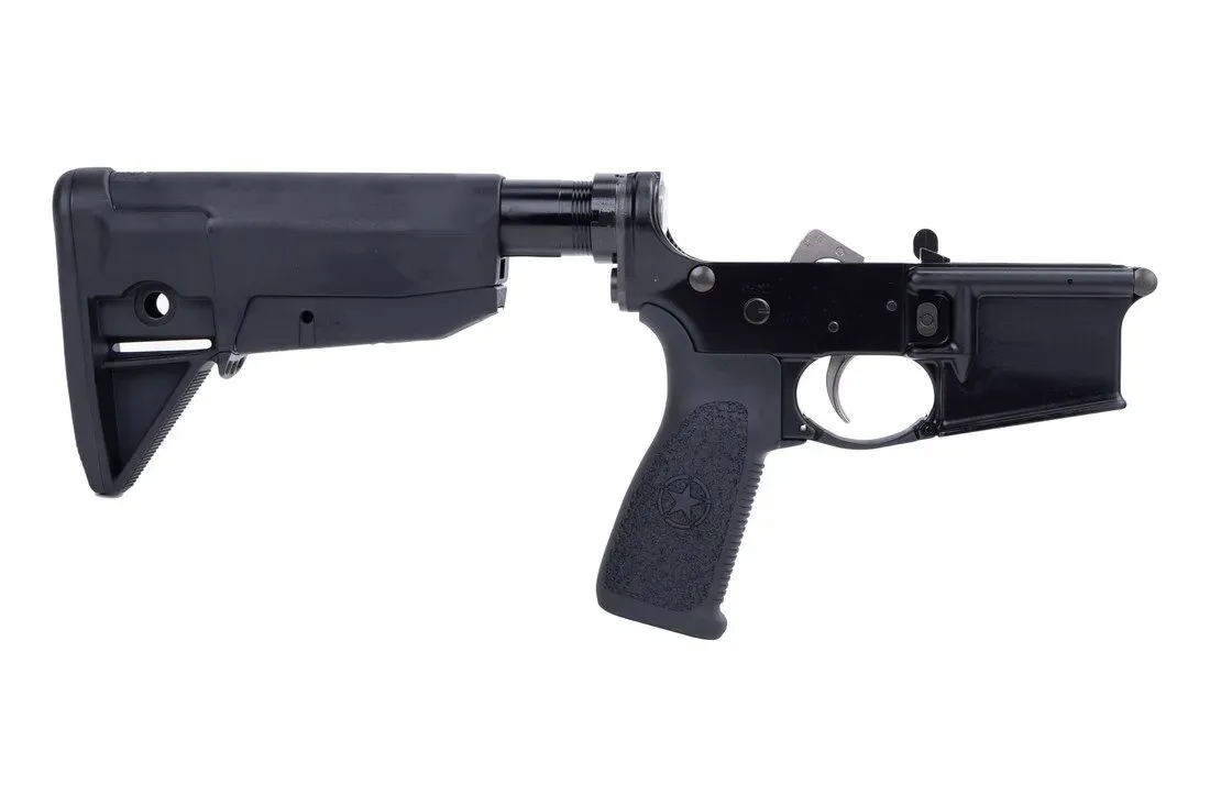 Bravo Company Manufacturing Complete AR-15 Lower Receiver Assembly with Mod 0 Stock