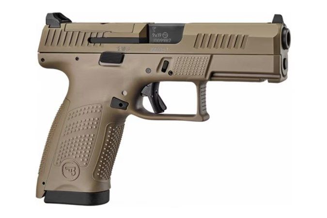 CZ P-10C Optics Ready, FDE