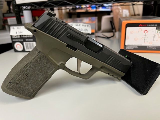 Sig Sauer P365 X-Macro, 10+1, Two Tone Black and MilSpec ODG
