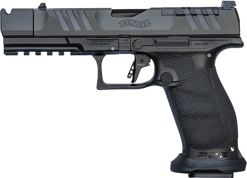 Walther PDP Pro-X OR FS 9mm 4.6&quot; 10+1 Black Polymer W/ PMM Compensator