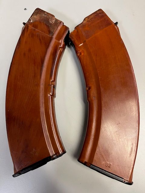 Tula Bakelite Pre-Ban AK Magazines (2 Count), 7.62x39, 30 Rounds