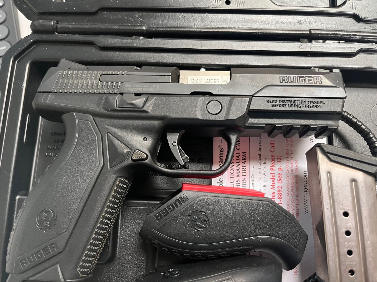 Ruger American Duty Pistol, 9mm, 4.2&quot; Barrel