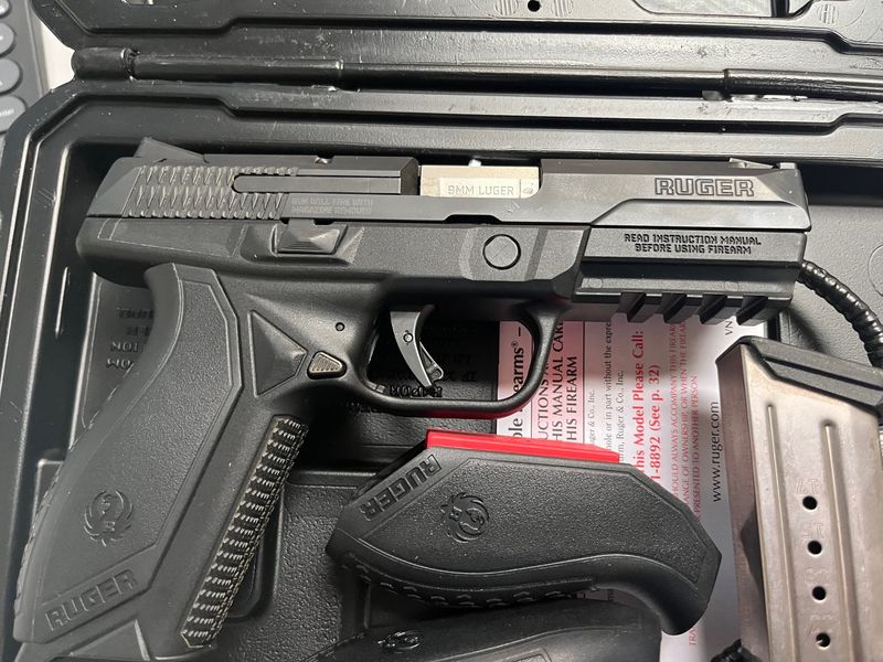Ruger American Duty Pistol, 9mm, 4.2&quot; Barrel