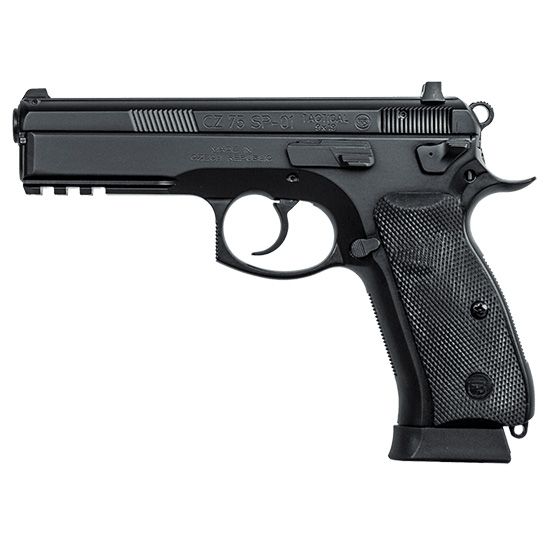 CZ SP-01 Tactical, 9mm, Ambi-Decocker