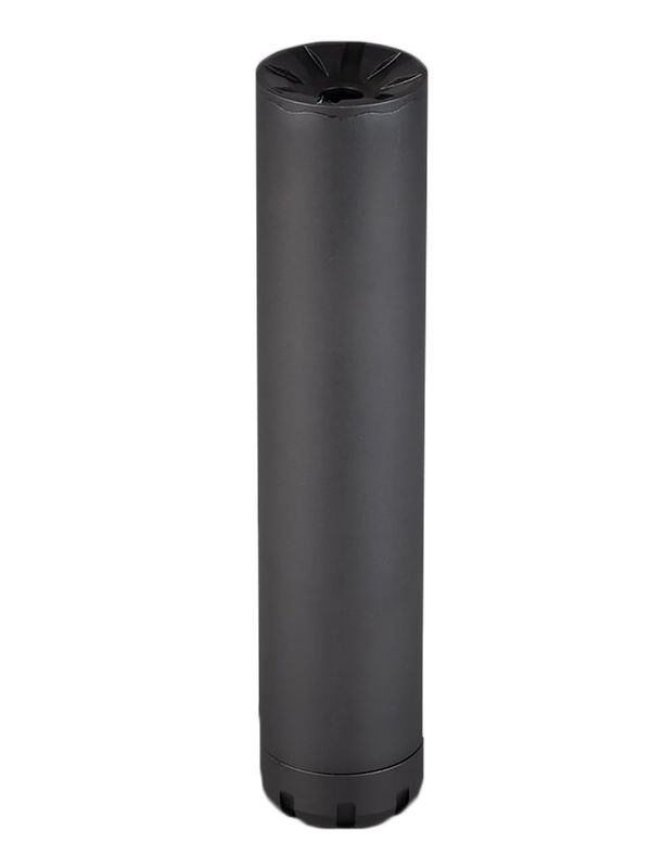 SilencerCo Sparrow 22, 22 Cal Rimfire, Rated Up To 5.7x28mm, 5.08&quot; L Black Stainless Steel