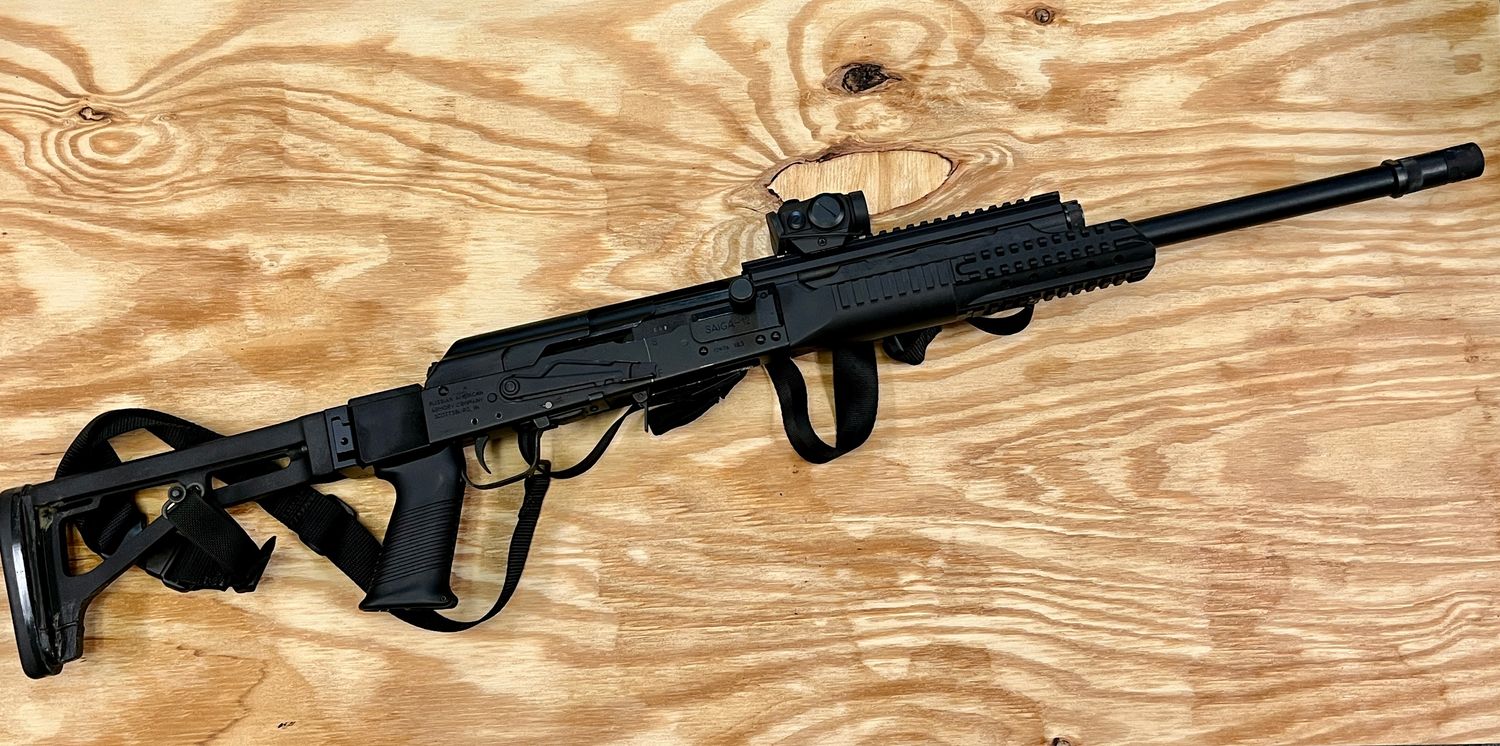 Russian Saiga 12, 12 Gauge Semi-Auto Shotgun, with Holosun 503G-ACSS Optic