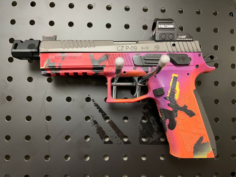 CZ P-09 w/ Holosun ACSS 507C Green Dot and Primary Machine Stealth Comp