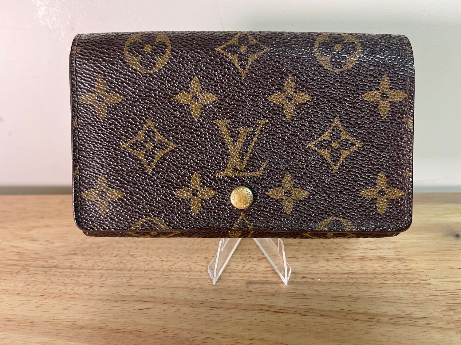 Louis Vuitton Authentic Monogram  Porte Tresor Wallet